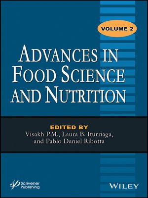 cover image of Advances in Food Science and Nutrition, Volume 2